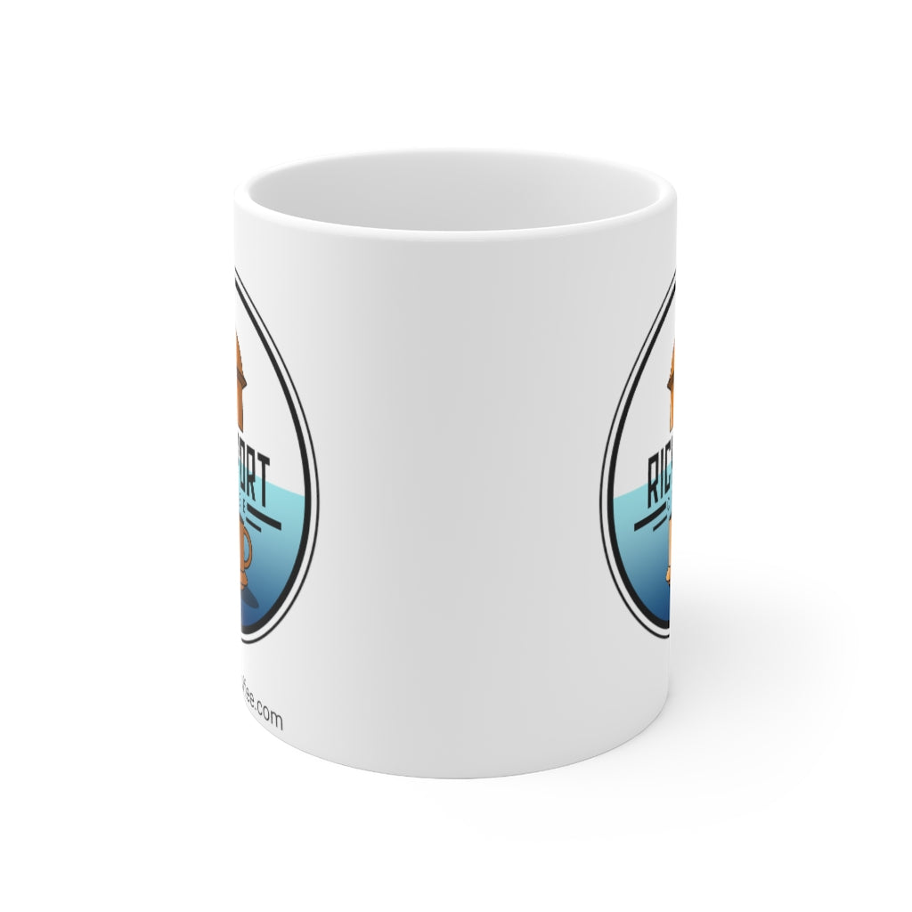 Ceramic White Mug 11oz